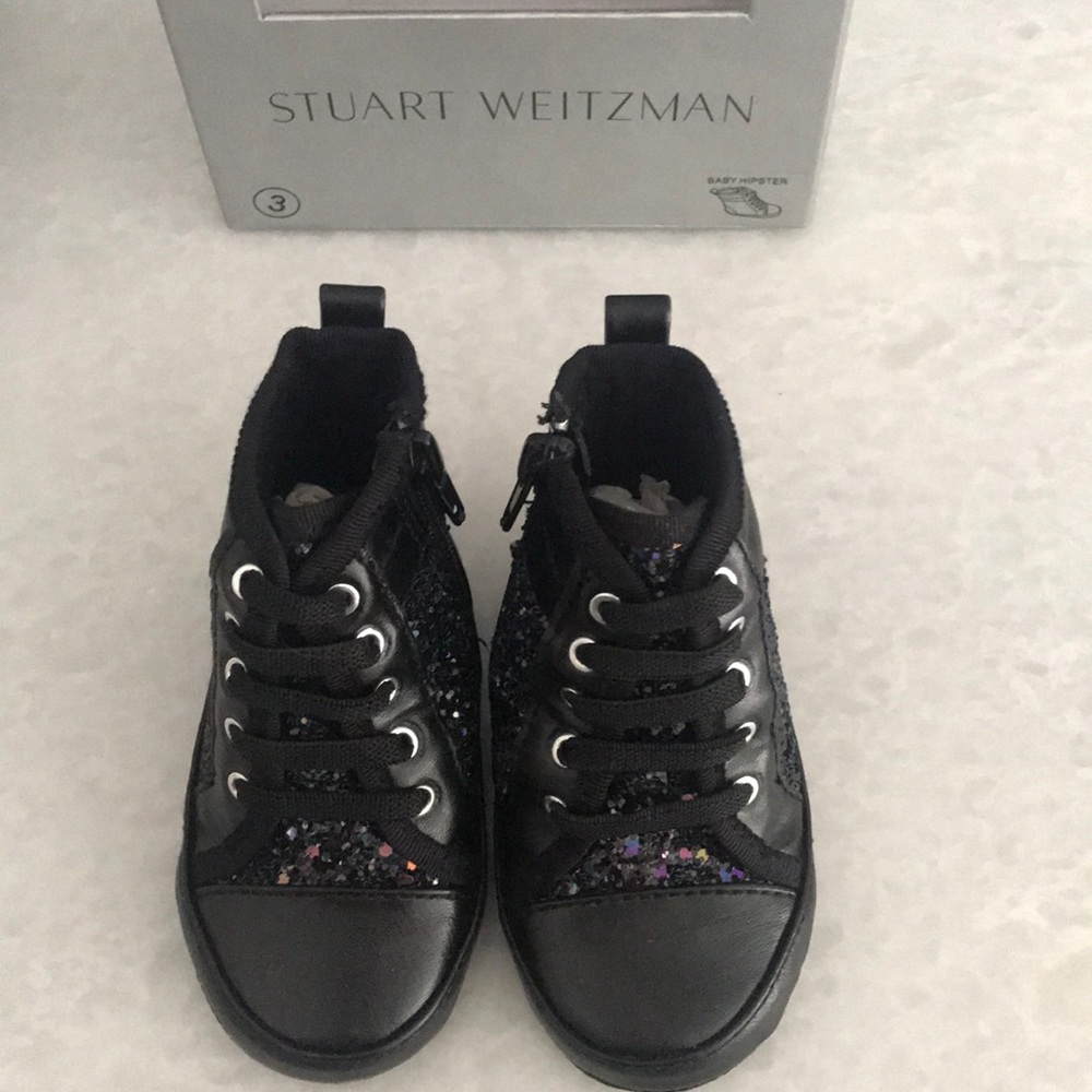 Stuart weitzman baby combat boots